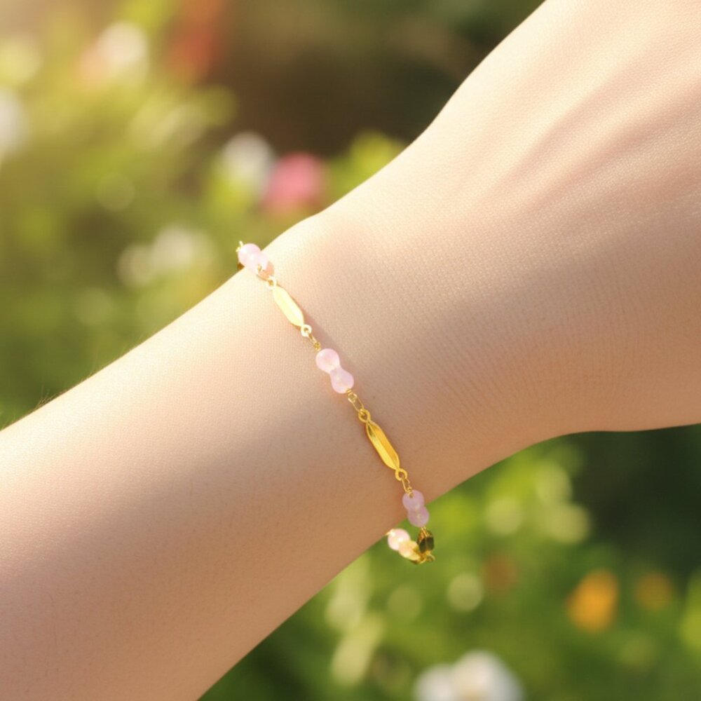 "Trendy Handmade Bracelet – A Stylish Gift for Women & Girls, MAR091110
